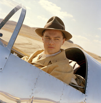 Leonardo DiCaprio as Howard Hughes
in THE AVIATOR
Photo: Miramax