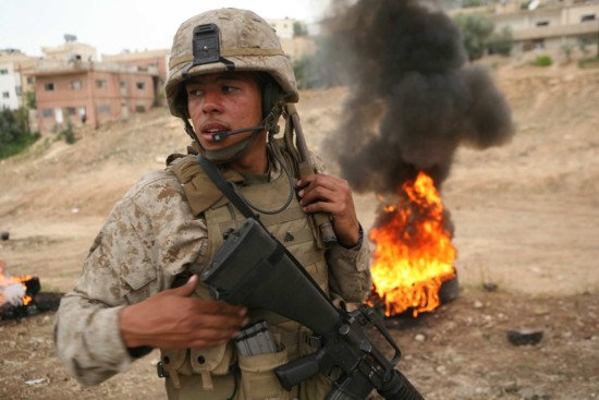 Elliot Ruiz as Corporal Ramirez
Photo: Laurie Sparham
