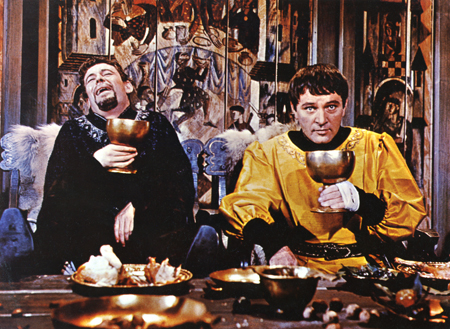 Peter O'Toole, left, as King Henry II
Richard Burton as Becket
Photo: MPI Media