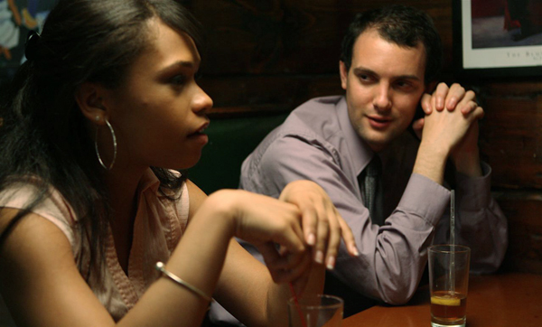 Laneye Wilson & David Rhein in THE BIG SHOT-CALLER (Photo: Stella Films)
