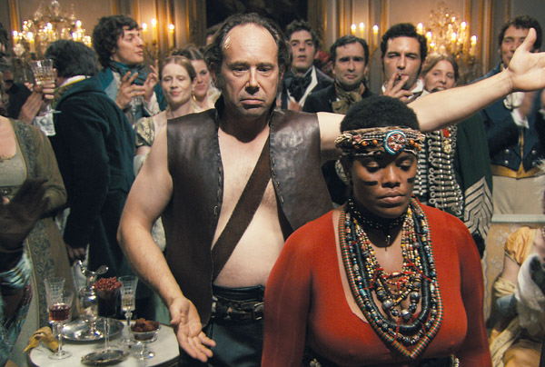 Olivier Gourmet & Yamina Torr�s in BLACK VENUS (Photo: The Film Society of Lincoln Center)