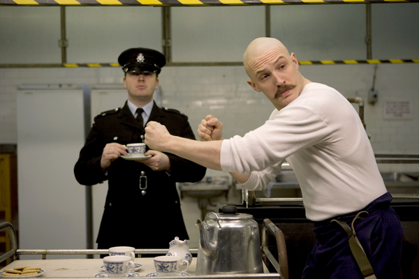 Tom Hardy in BRONSON (Photo: Magnet Releasing)