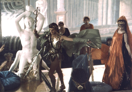 Malcolm McDowell as Caligula
Helen Mirren as Caesonia
Photo: Image Entertainment