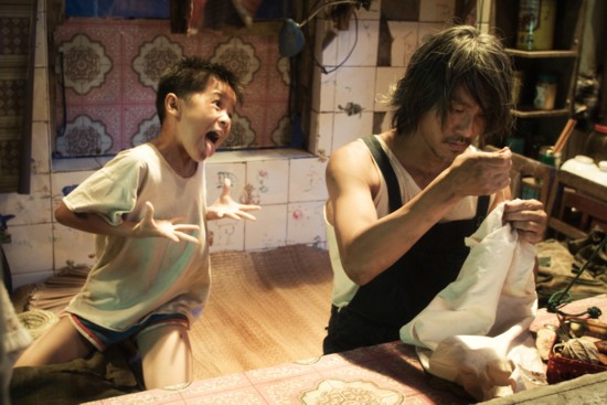 Xu Jiao as Dicky, left
Stephen Chow as Ti  
Photo: Sony Pictures Classics