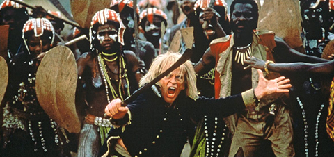 Klaus Kinski as Cobra Verde, center
Photo: Werner Herzog Filmproduktion