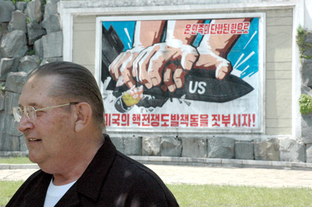 James Dresnok in Pyongyang
Photo: Kino International
