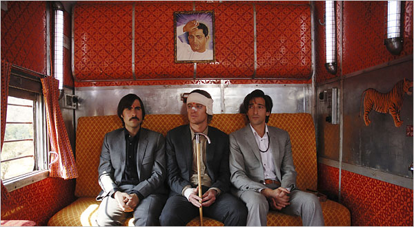 From left, Jason Schwartzman, Owen Wilson & Adrien Brody
Photo: James Hamilton