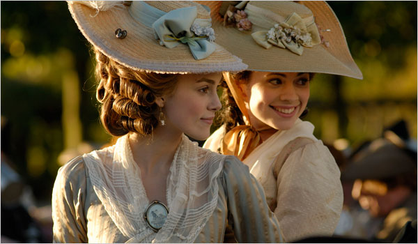 Keira Knightley & Hayley Atwell (Photo: Nick Wall/Paramount Vantage)