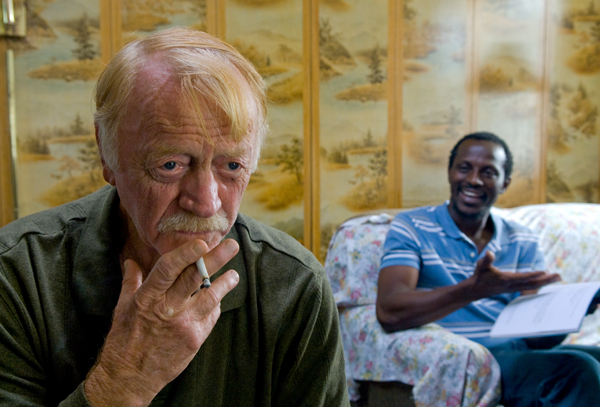 Red West, left, & Soul�ymane Sy Savan� (Photo: Roadside Attractions)