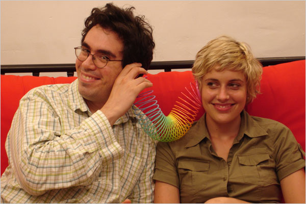 Andrew Bujalski & Greta Gerwig
Photo: IFC First Take
