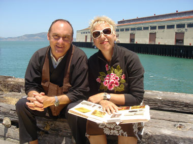 Edward Espe Brown & director Dorris Dorrie
Photo: Roadside Attractions