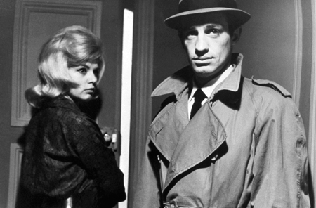 Monique Hennessy & Jean-Paul Belmondo
in LE DOULOS
Photo: Film Forum/Rialto Pictures