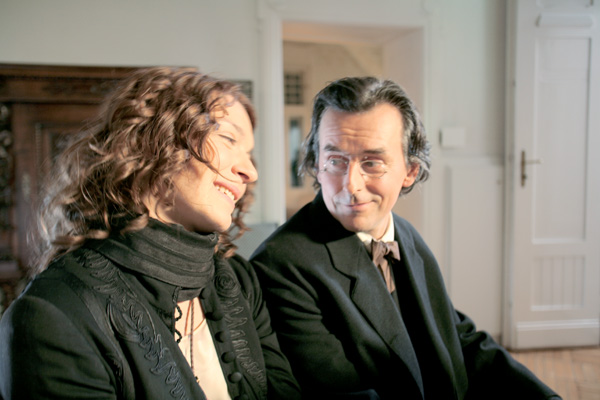 Barbara Romaner & Johannes Silberschneider in MAHLER ON THE COACH (Photo: The Film Society of Lincoln Center)