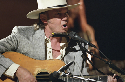 Neil Young in concert
Photo: Ken Regan