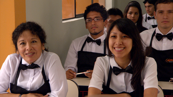 Student bartenders (Photo: Icarus Films)