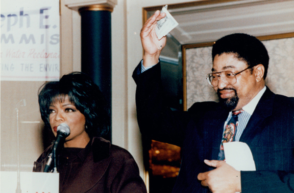 Oprah Winfrey & Paul Adams III in THE PROVIDENCE EFFECT (Photo: Slowhand Releasing)