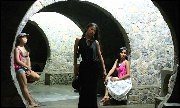 Raquela Rios, center (Photo: Regent Releasing/Here! Films)
