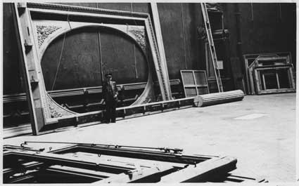 An empty Veronese picture frame after the 
1939 evacuation of the Louvre
in THE RAPE OF EUROPA
Photo: National Archives and Records Administration