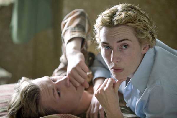 David Kross & Kate Winslet (Photo: Melinda Sue Gordon/The Weinstein Company)