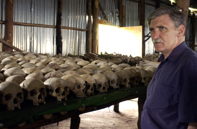 Lt. General Romeo Dallaire at 
Bisesero Genocide Memorial, Rwanda
Photo: Peter Bregg/Maclean's