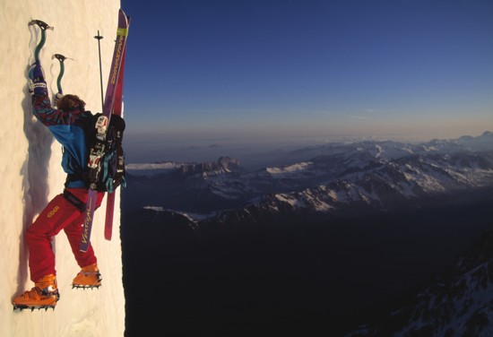 Skier descends mountain face
Photo: Chris Noble/Sony Pictures Classics