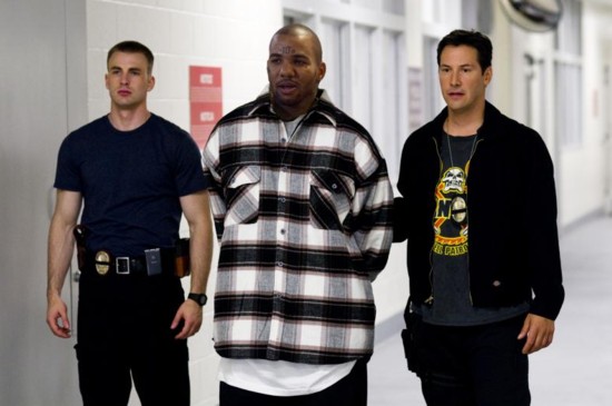 Chris Evans, the Game & Keanu Reeves
Photo: Fox Searchlight