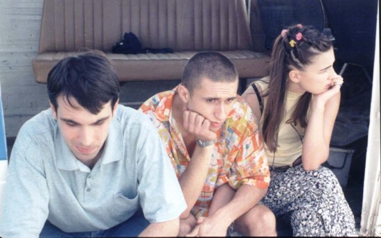 Left to right: Alexandru Papadopol, Dragos Bucur & Ioana Flora 
Photo: Mitropoulos Films