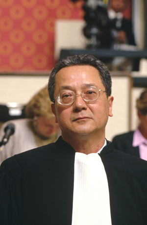 Defense attorney Jacques Verg�s
in TERROR�S ADVOCATE 
Photo: Magnolia Pictures