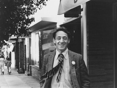 Harvey Milk in THE TIMES OF HARVEY MILK (Photo: The Criterion Collection)