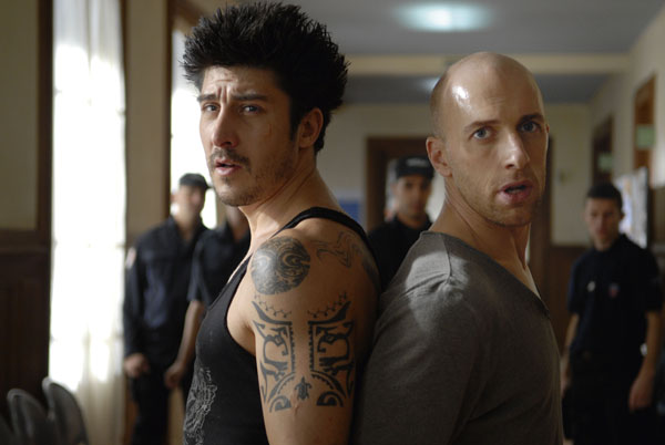 David Belle, left, & Cyril Raffaelli in DISTRICT 13: ULTIMATUM (Photo: Magnet Releasing)