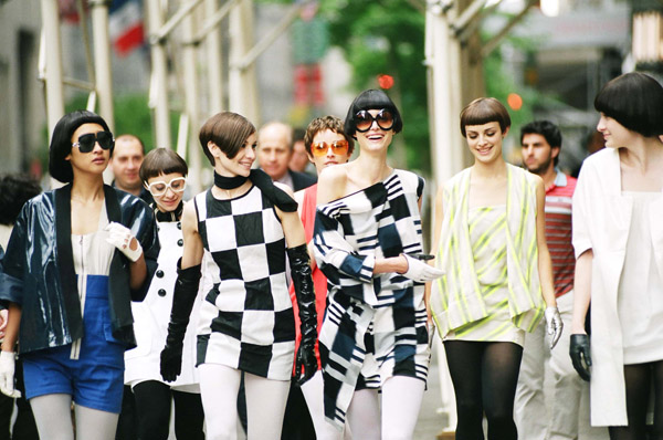 Vidal Sassoon models in VIDAL SASSOON: THE MOVIE (Photos: Phase 4 Films)