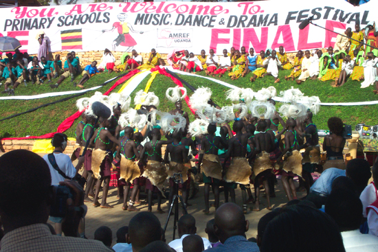 A scene at Uganda's National Music Competition
Photo: ThinkFilm